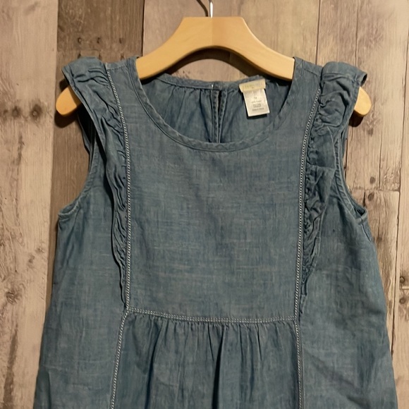 Crewcuts Chambray Ruffle Sundress - Picture 4 of 6